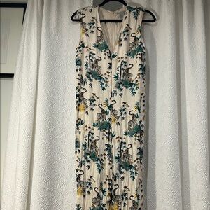 H&M Sleeveless Jumpsuit with Tigers